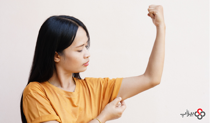 10تا از بهترین تمرین‌های خانگی برای رهایی از بازوهای شل