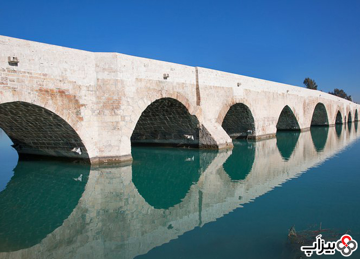 پل سنگی 21 قوسی رومی تاشکپرو ترکیه