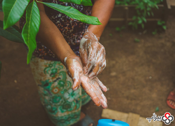 آموزش شستن دست‌ ها در کشورهای درحال توسعه درحال انجام است